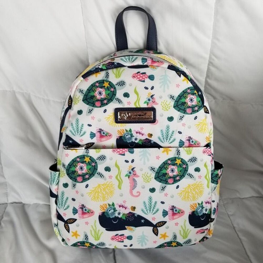 NEW $69 Retail Lily Bloom Ocean Sea Turtles Whales Seahorse Tropic Fish Recycled